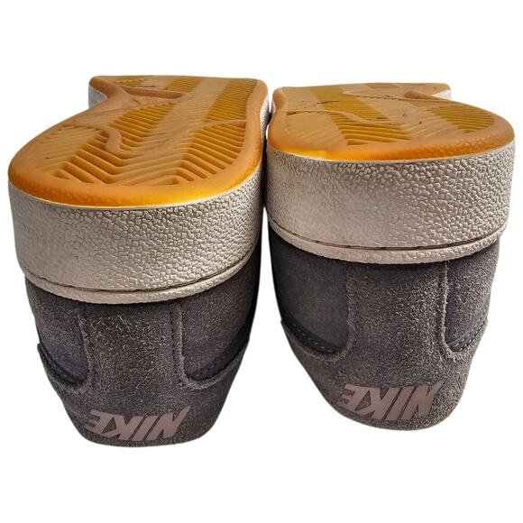 Nike Women's Court Royale Suede Leather Gunsmoke Grey Sneakers Shoes Size 10.5 - Picture 8 of 11